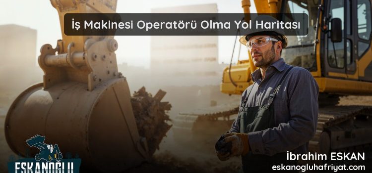 İş Makinesi Operatörü Olma Yol Haritası