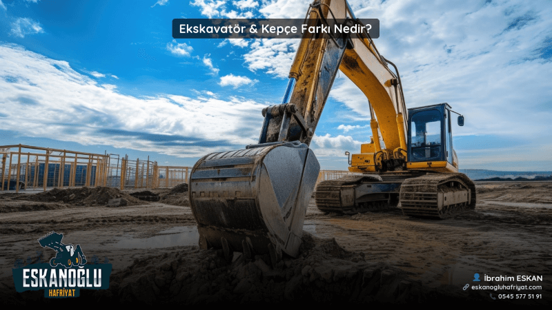 Ekskavatör Kepçe Farkı Nedir (Detaylı ve Teknik Açıklama)